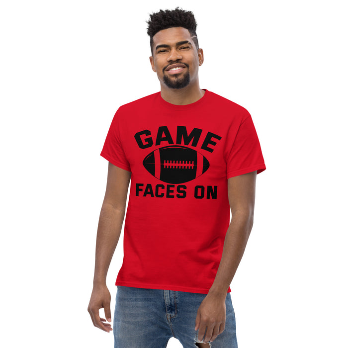 Game face on Men's classic tee