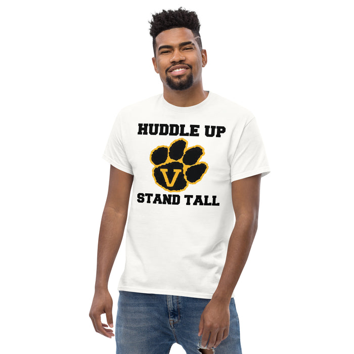 Huddle up Stand tall Men's classic tee