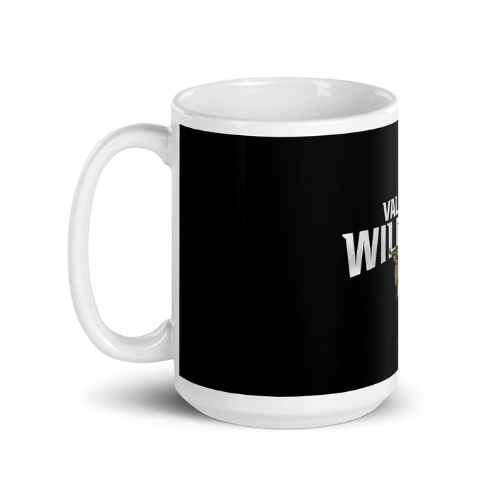 White glossy mug